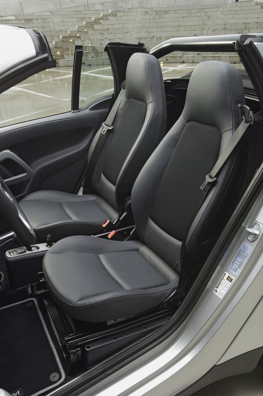 Интерьер Smart ForTwo Passion Cabrio (A451) 2007 года  (фото 21 из 79)